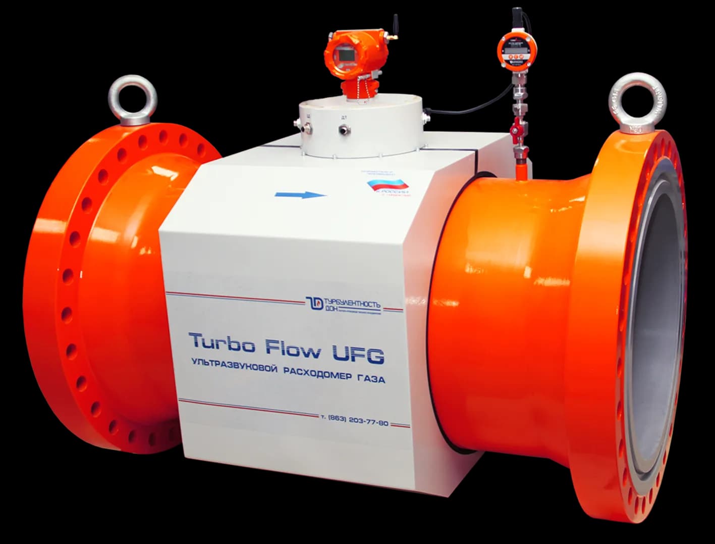 Ультразвуковой расходомер-счётчик газа Turbo Flow UFG-F